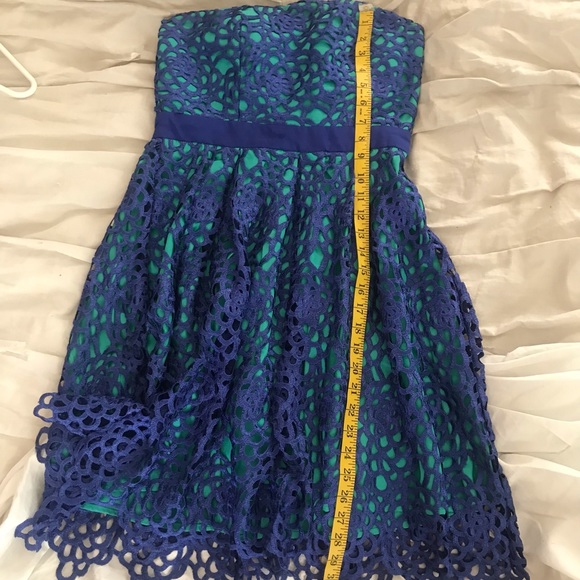 ModCloth “Keept it Reef” Dress in Cerulean - Picture 4 of 12